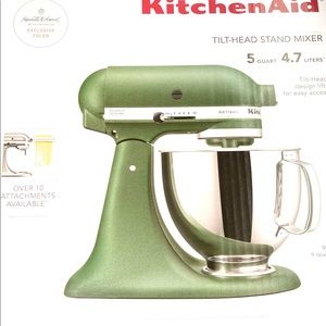 Kitchenaid 5 quart artisan mixer (red or green) new (your choice)
